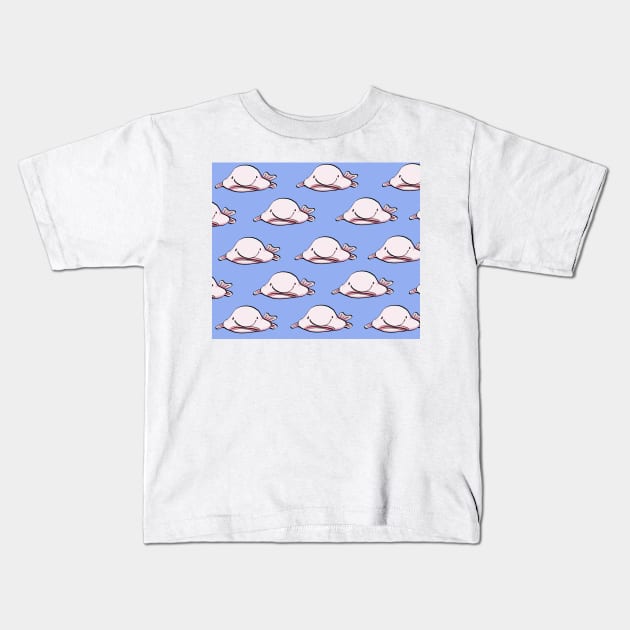 Blob Fish Forever Kids T-Shirt by ButtonandSquirt